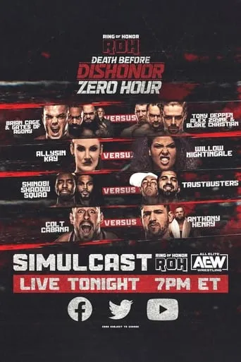 ROH: Death Before Dishonor 2022: Zero Hour movie poster - Rated 8.2/10