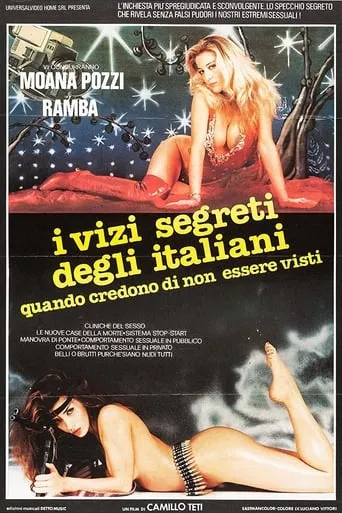 I vizi segreti degli italiani quando credono di non essere visti movie poster - Entertainment content