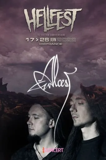Alcest - Hellfest 2022 movie poster - Rated 8/10