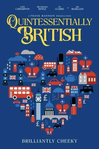 Quintessentially British movie poster - Rated 3.8/10