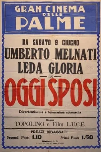 Oggi sposi movie poster - Entertainment content