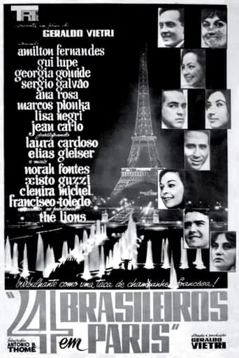 Quatro Brasileiros em Paris movie poster - Entertainment content
