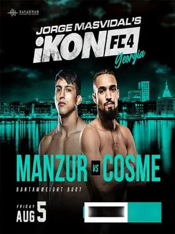Jorge Masvidal's iKON FC 4: Mansur vs. Cosme movie poster - Entertainment content