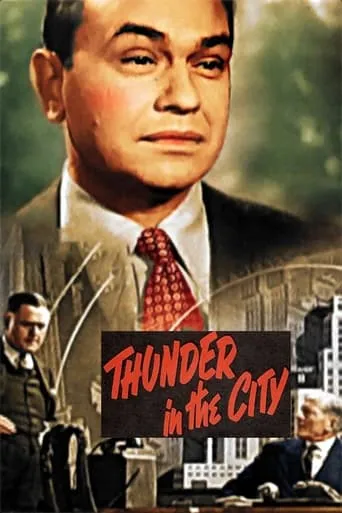Thunder in the City movie poster - Rated 5.4/10