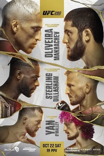 UFC 280: Oliveira vs. Makhachev movie poster - Rated 7/10