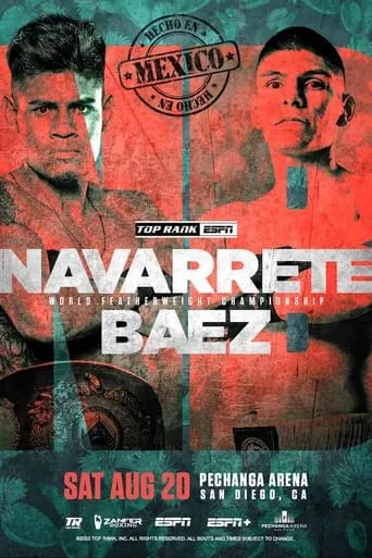 Emanuel Navarrete vs. Eduardo Baez movie poster - Entertainment content