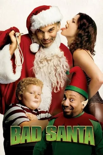 Bad Santa movie poster - Rated 6.5/10
