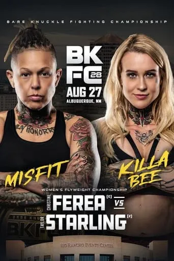 BKFC 28: Ferea vs. Starling movie poster - Entertainment content