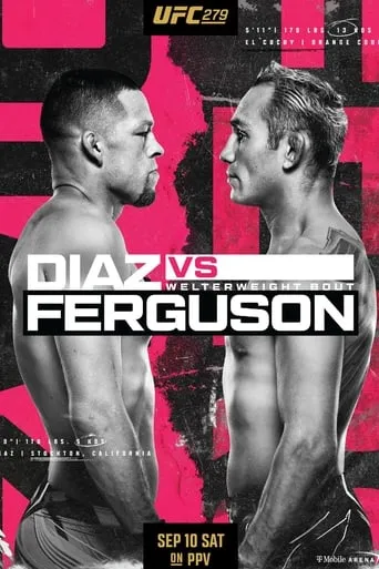 UFC 279: Diaz vs. Ferguson movie poster - Rated 1/10