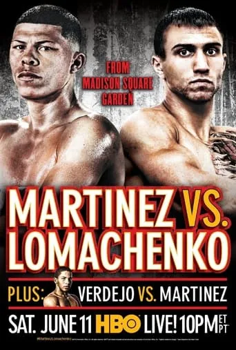 Roman Martinez vs. Vasyl Lomachenko movie poster - Entertainment content