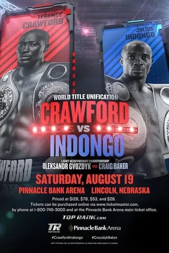 Terence Crawford vs. Julius Indongo movie poster - Entertainment content