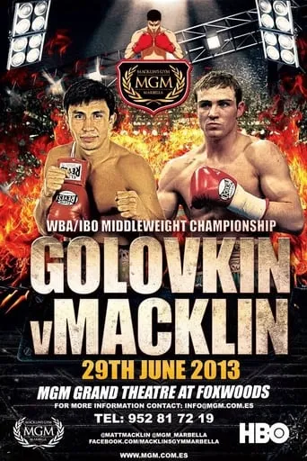 Gennady Golovkin vs. Matthew Macklin movie poster - Entertainment content