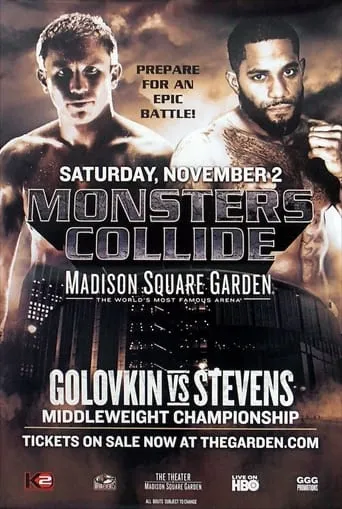 Gennady Golovkin vs. Curtis Stevens movie poster - Entertainment content