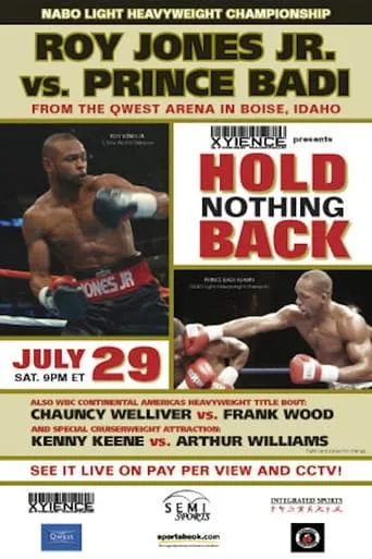 Roy Jones Jr vs. Prince Badi Ajamu movie poster - Entertainment content