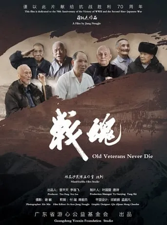 OLD VETERANS NEVER DIE movie poster - Rated 5.5/10