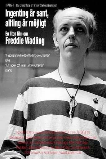 Ingenting är sant, allting är möjligt – en liten film om Freddie Wadling movie poster - Entertainment content