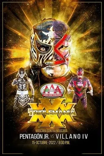 AAA Triplemania XXX: Mexico City movie poster - Rated 3.6/10