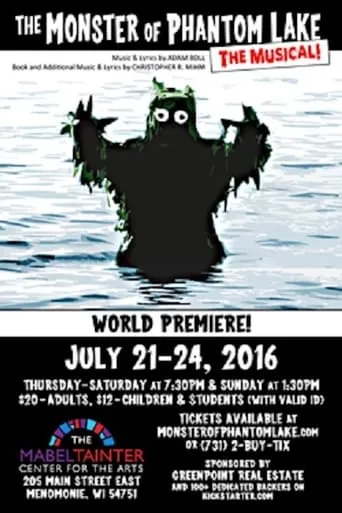 The Monster of Phantom Lake: The Musical! movie poster - Rated 4/10