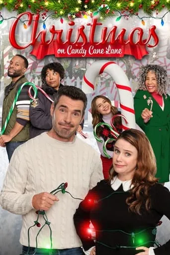 Christmas on Candy Cane Lane movie poster - Rated 5.8/10