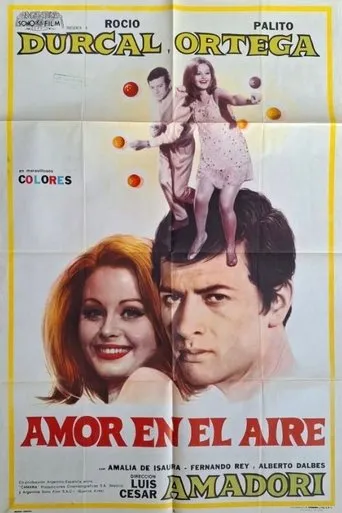 Amor en el aire movie poster - Rated 5.2/10