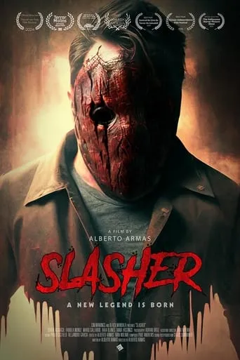 Slasher movie poster - Rated 6.7/10