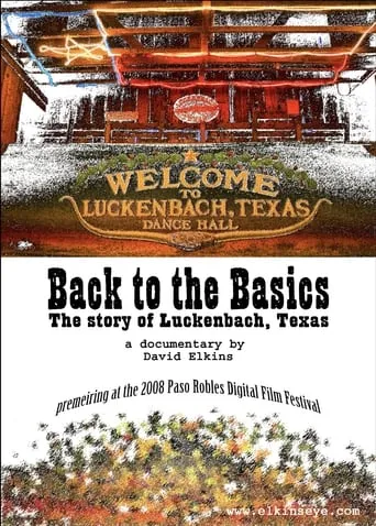 Back to the Basics: The Story of Luckenbach, Texas movie poster - Entertainment content