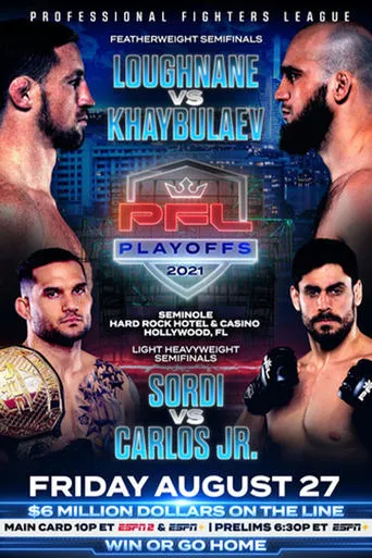 PFL 2021 #9: Playoffs - Loughnane vs Khaybulaev movie poster - Entertainment content
