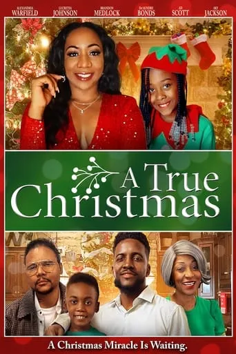 A True Christmas movie poster - Rated 3/10