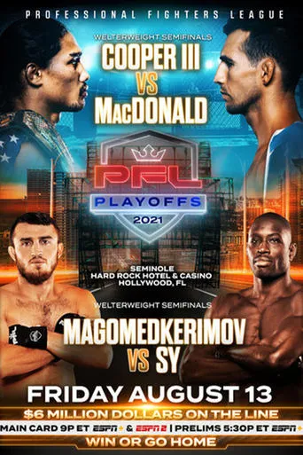 PFL 2021 #7: Playoffs - Cooper III vs MacDonald movie poster - Entertainment content