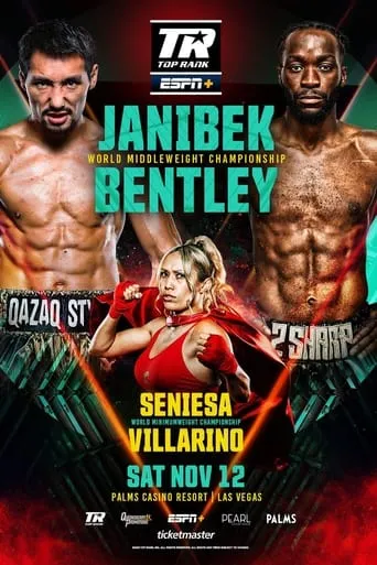 Janibek Alimkhanuly vs. Denzel Bentley movie poster - Entertainment content