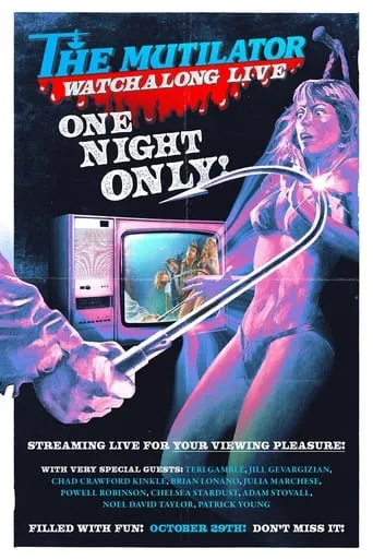 The Mutilator Watchalong Live movie poster - Entertainment content