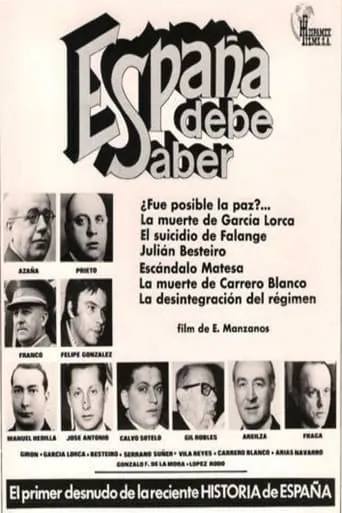 España debe saber movie poster - Entertainment content
