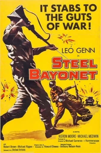 The Steel Bayonet movie poster - Rated 5.4/10