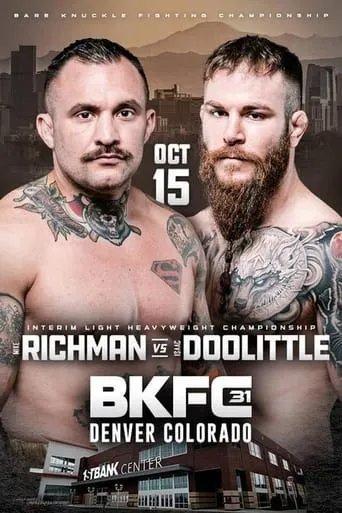 BKFC 31: Richman vs Doolittle movie poster - Entertainment content