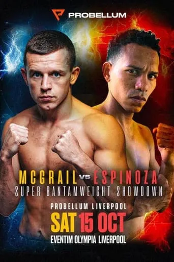 Peter McGrail vs. Alexander Espinoza movie poster - Entertainment content