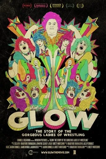 GLOW: The Story of The Gorgeous Ladies of Wrestling movie poster - Rated 6.5/10