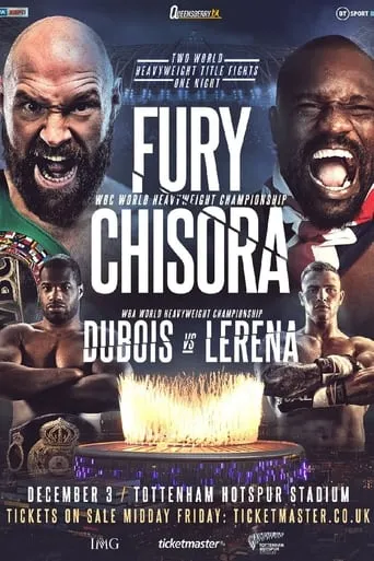 Tyson Fury vs. Derek Chisora III movie poster - Rated 9/10