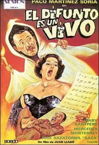 El difunto es un vivo movie poster - Rated 6.3/10