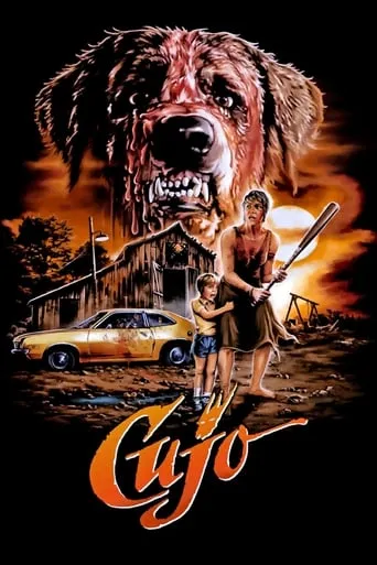 Cujo movie poster - Rated 6.1/10