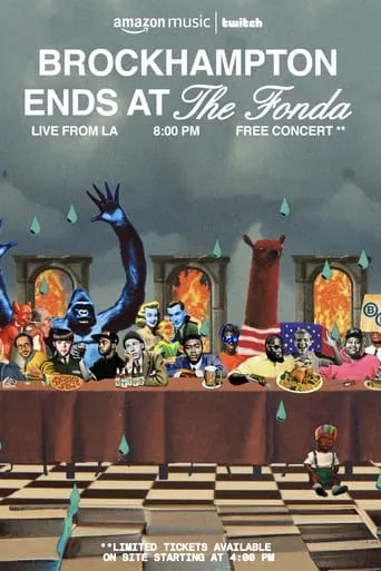 BROCKHAMPTON Ends At The Fonda movie poster - Entertainment content