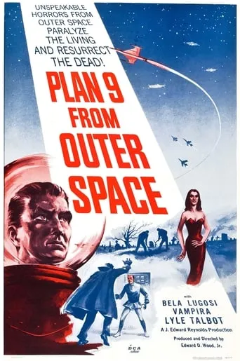 Plan 9 from Outer Space movie poster - Rated 4.2/10