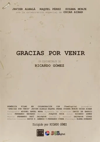 Gracias por venir movie poster - Entertainment content