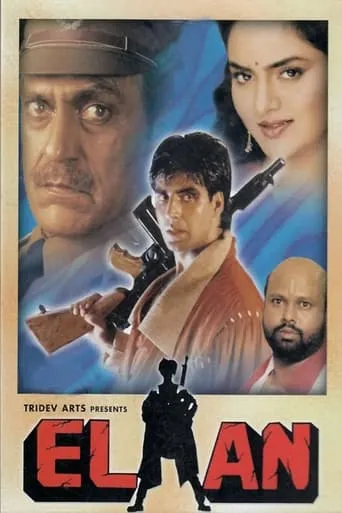Elaan movie poster - Rated 5.6/10