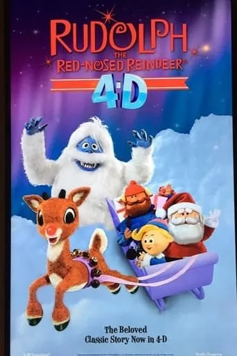 Rudolph the Red-Nosed Reindeer 4D Attraction movie poster - Rated 6/10