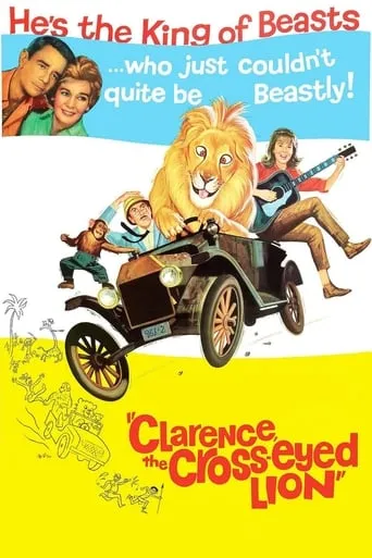 Clarence, the Cross-Eyed Lion movie poster - Rated 6.1/10