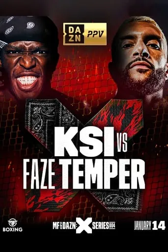 KSI vs. FaZe Temperrr movie poster - Rated 5.5/10