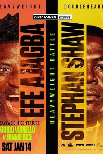 Efe Ajagba vs. Stephan Shaw movie poster - Entertainment content