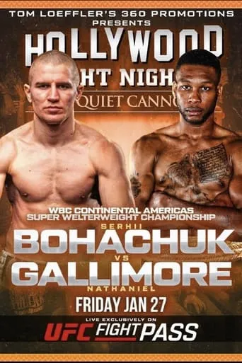 Serhii Bohachuk vs. Nathaniel Gallimore movie poster - Entertainment content