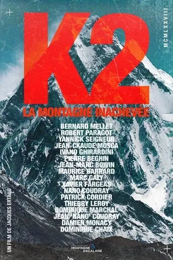 K2 La Montagne Inachevée movie poster - Rated 9/10