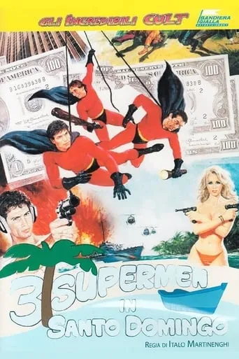 3 Supermen in Santo Domingo movie poster - Rated 4/10